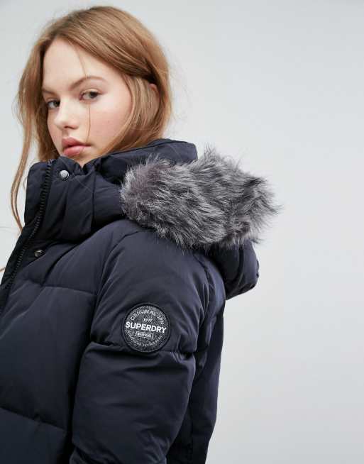 Superdry ladies hot sale coat