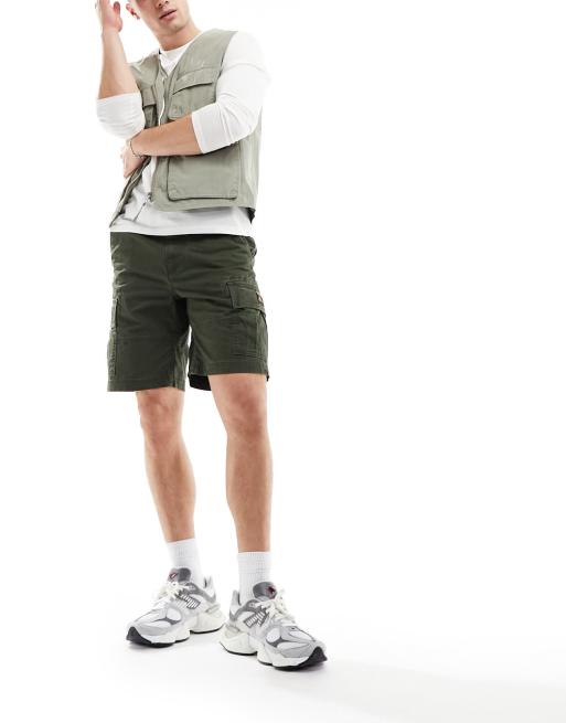 Superdry - Pantaloncini cargo vintage verdi