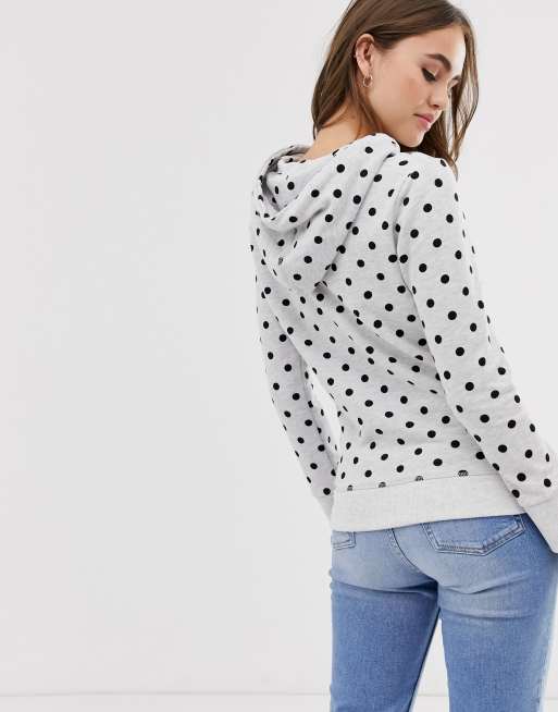 Superdry polka store dot hoodie