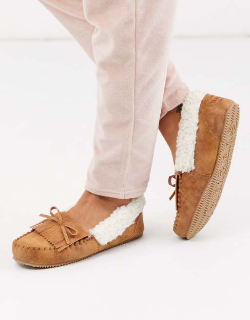Superdry Premium Moccasin Slippers Asos