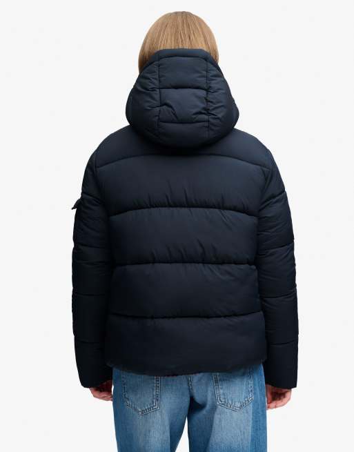 Superdry Premium Ripstop-Pufferjacke in Eclipse Navy, 5 von 6