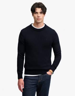 Superdry Blau Pullover Mit Rundhalsausschnitt Preppy - Bild 2