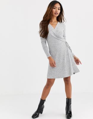 superdry wrap dress