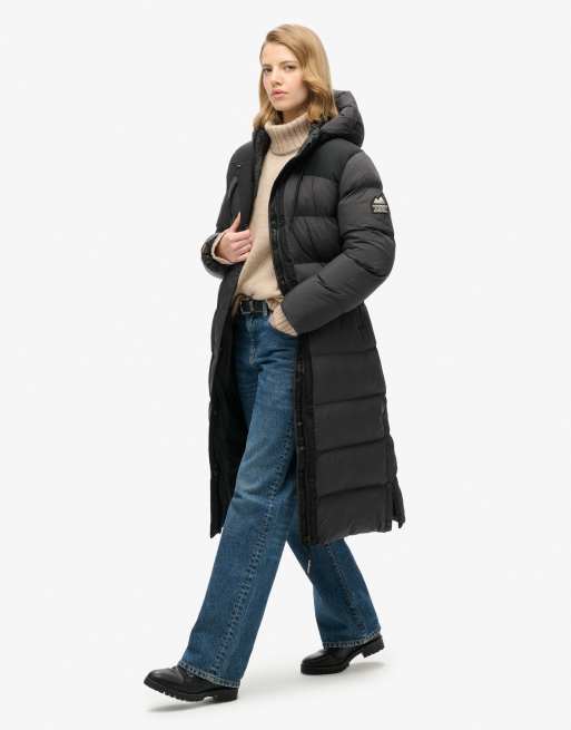 Asos superdry coat best sale