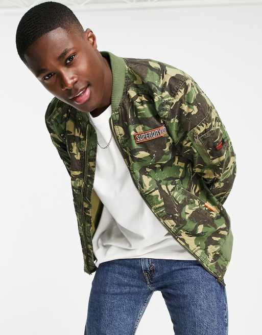 Superdry hotsell rookie bomber