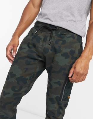 superdry joggers with zip pockets
