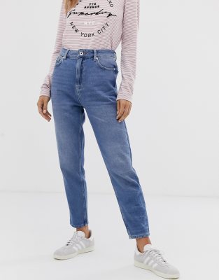 superdry mom jeans