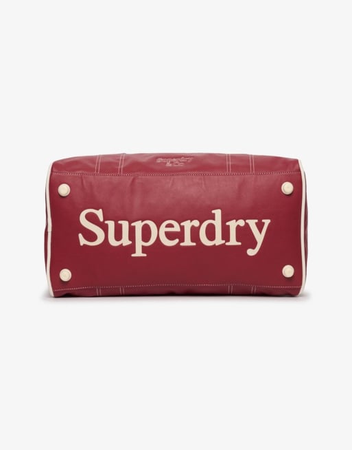 Superdry - Sac bowling vintage - Rouge bordeaux, 3 de 7