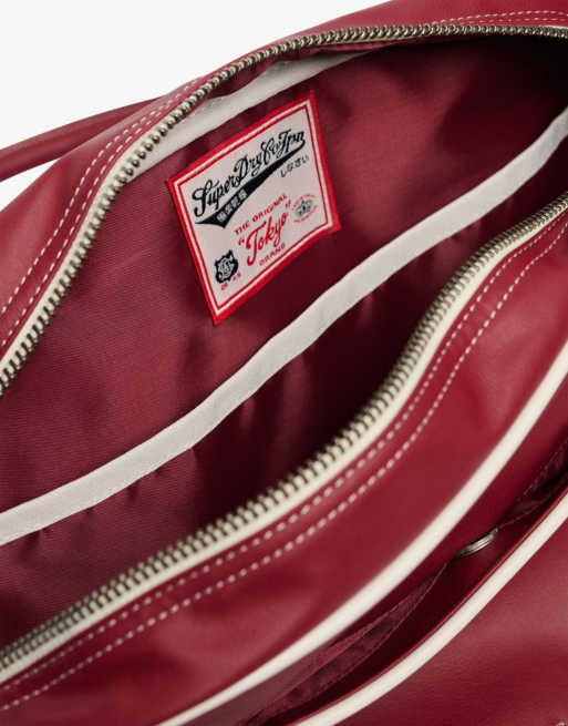 Superdry - Sac bowling vintage - Rouge bordeaux, 5 de 7