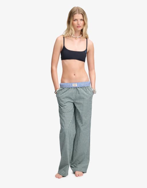 Superdry - Sd&co - Haut de bikini style brassière - Bleu marine éclipse, 2 de 7