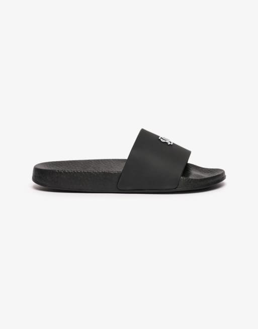 Superdry Sd&co. Pool-Slider in Schwarz/Optik, 3 von 6
