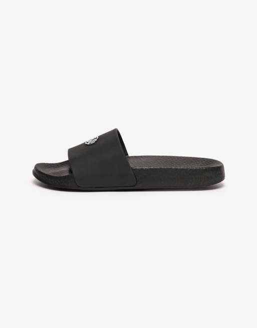 Superdry Sd&co. pool sliders in black/optic, 2 of 6