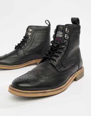 Superdry deals black boots