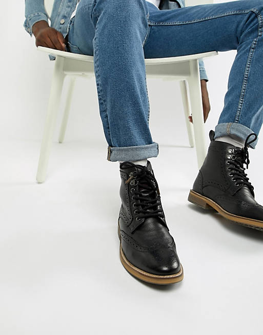 Superdry boots in black | ASOS