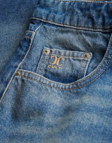 Superdry - Short baggy à taille mi-haute - Bleu mer moyen - view 1