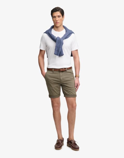 Superdry - Short chino fonctionnel - Vert ciboulette - view 1