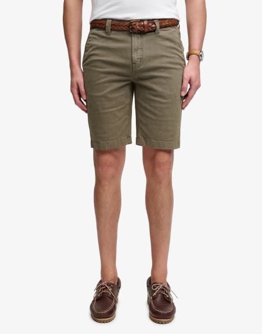 Superdry - Short chino fonctionnel - Vert ciboulette, 4 de 7