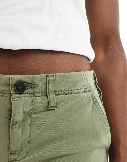 Superdry - Short chino moulant - Kaki olive, 3 de 5
