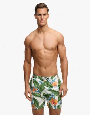 Superdry Vert Short De Bain Hawaiian 16 - Image 3
