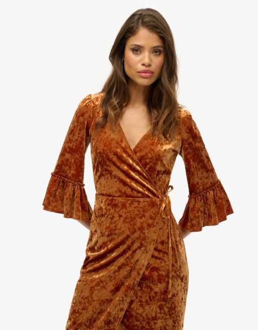 crochet brown dress Vintage 1930s Brown Summer Crochet Dress