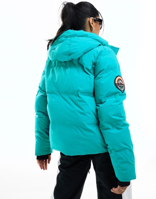 Superdry turquoise jacket sales