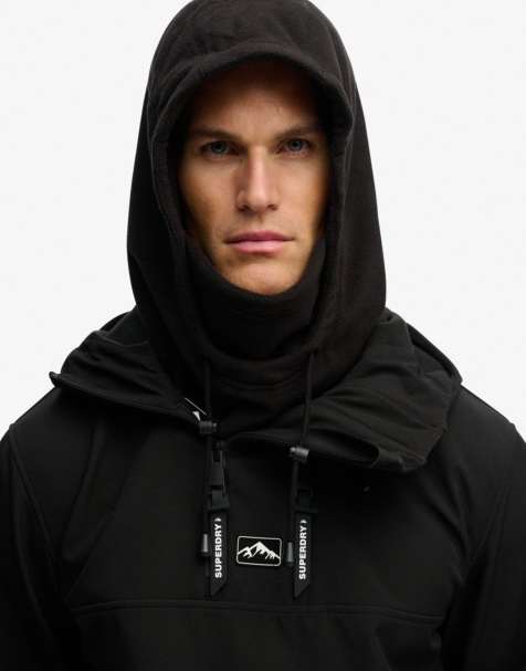 Superdry Ski facemask snood in black - view 1