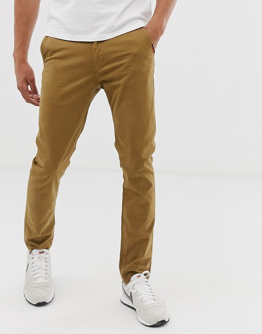 Superdry slim fit chino in sand