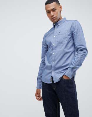 superdry blue shirt