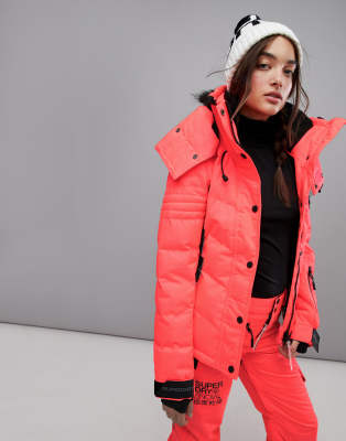 asos snow jacket