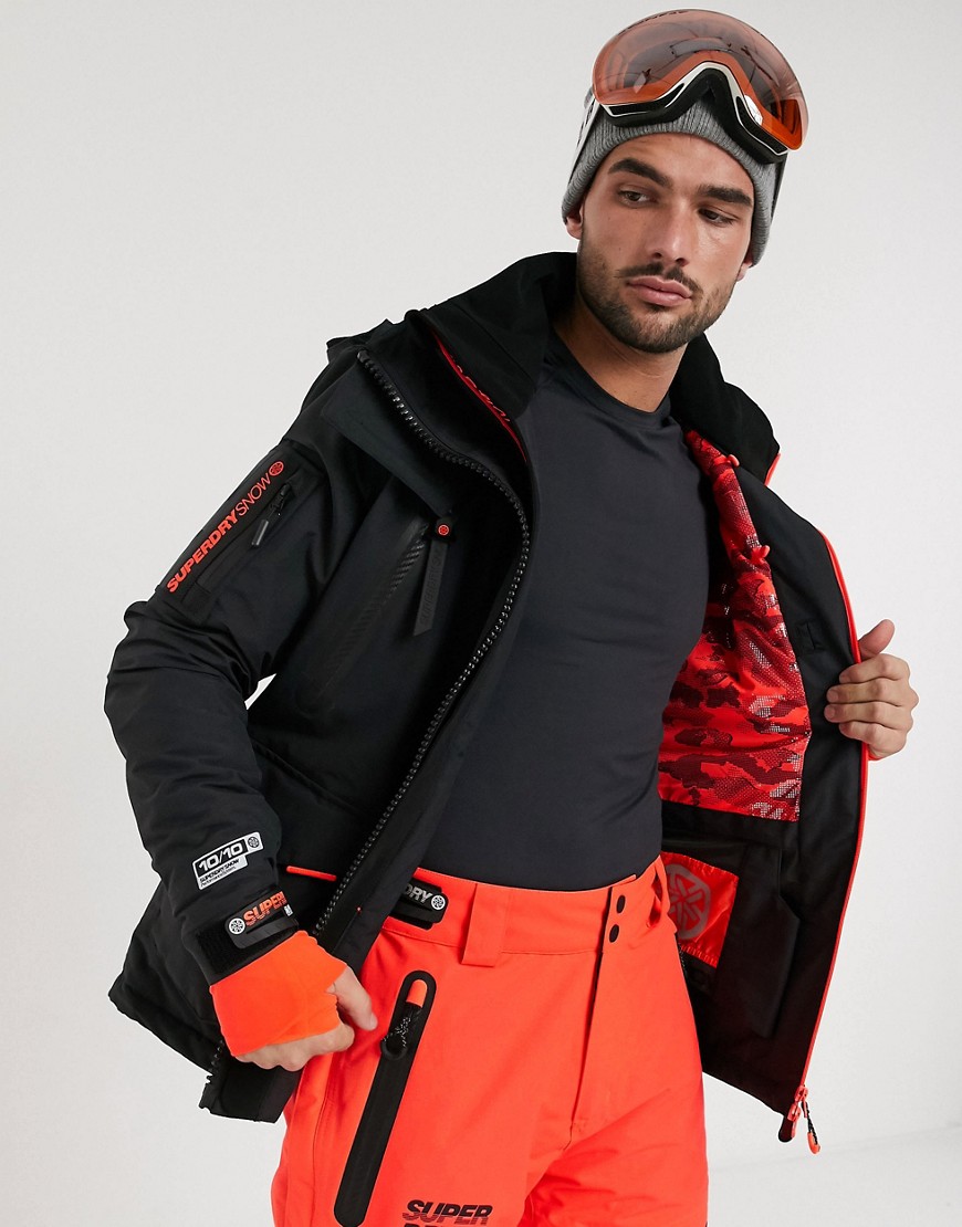 Superdry Snow rescue jacket in black