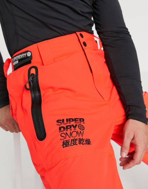 Superdry Snow SD Pro Racer Rescue Pantalon Orange