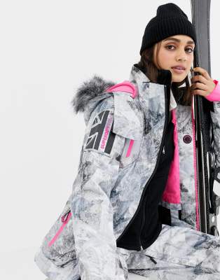 asos snow jacket