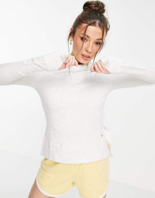 Superdry Sport - Active Studio Luxe - Hoodie in grijs, 4 van 4