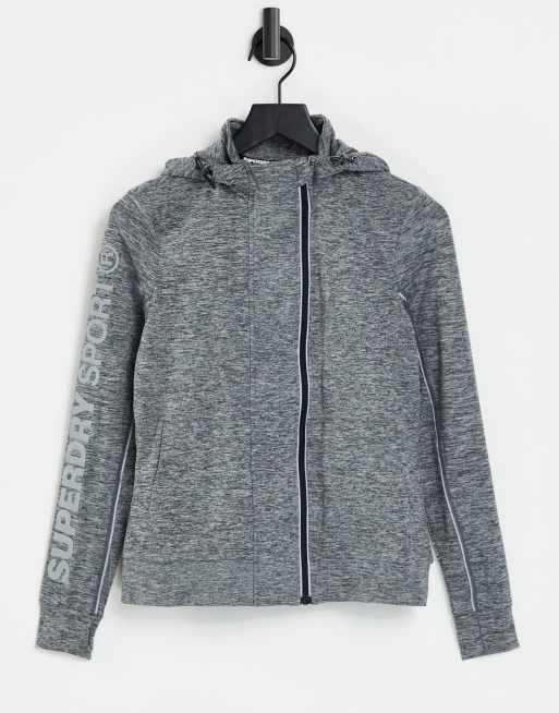 Superdry core sport online zip hoodie