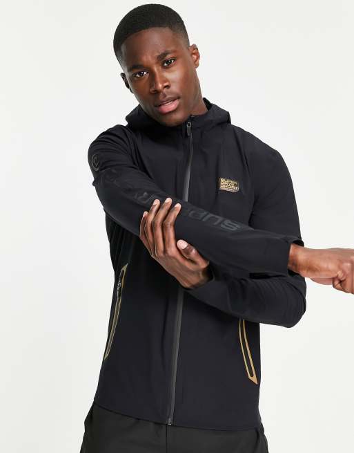 Superdry Sport performance waterproof shell jacket ASOS