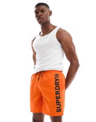 Sport - Short de bain 17 pouces  imprim - Denver - Superdry - Modalova