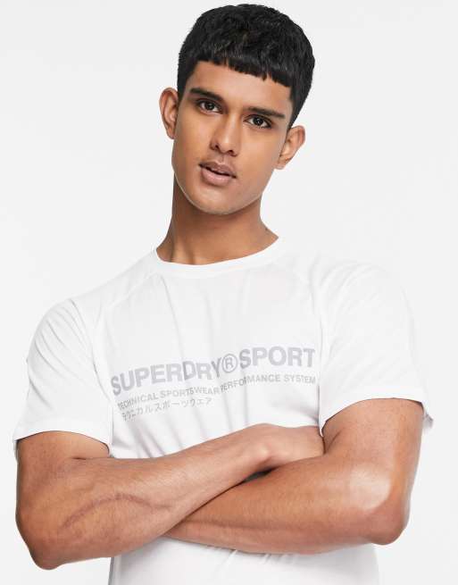 Superdry Sport tränings t-tröja