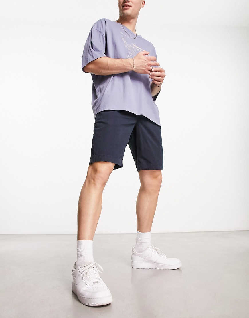 Superdry studios core chino shorts in navy