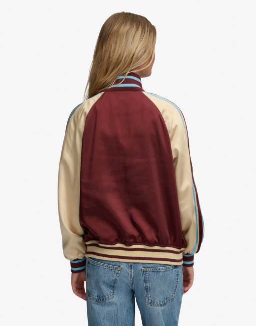 Superdry Suika veste de survêtement bordeaux multicolore Andorra, 2 de 5