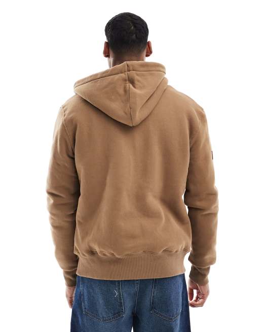 Sweat à capuche oversize gris clair pours Homme | BE-FR