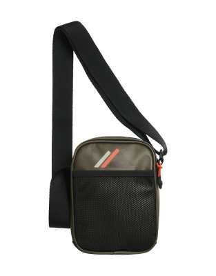 Superdry Tarp cross body bag in olive green