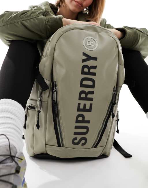 Superdry two hotsell tone tarp backpack