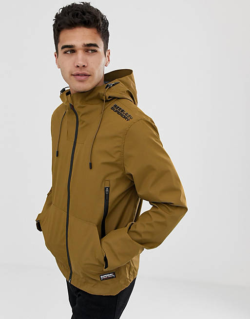 Superdry technical elite windcheater in yellow | ASOS