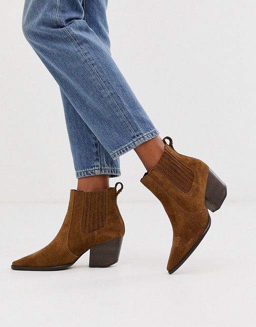 Superdry The Edit chunky chelsea boots