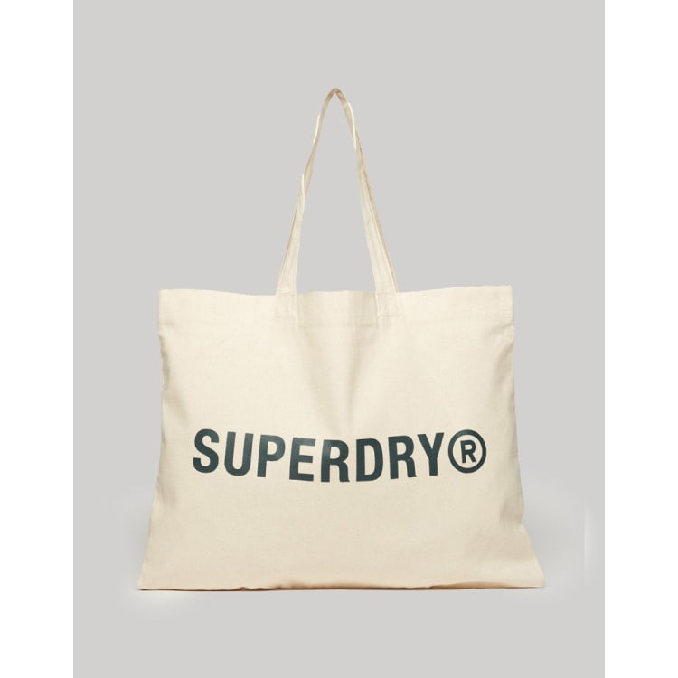 Superdry Tote in natural brown ASOS