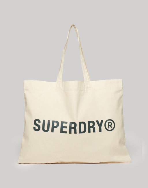 Superdry Tote in natural brown ASOS