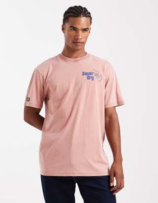 Superdry Braun T-Shirt Trade Tools - Bild 3