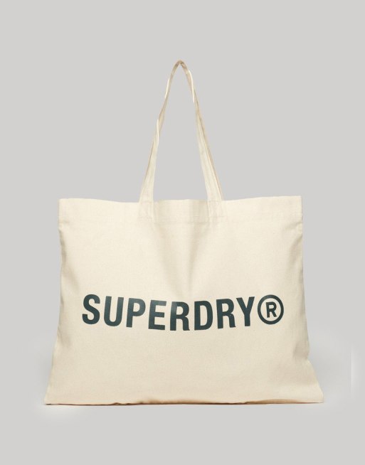 Superdry – Tragetasche in Naturbraun ASOS