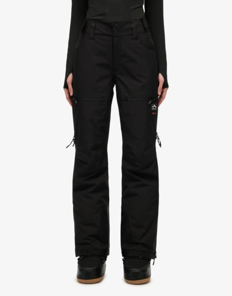 Superdry Ultimate freestyle ski pants in black - view 1