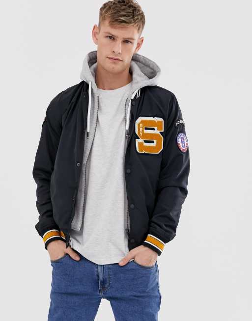 Superdry upstate bomber jacket sale